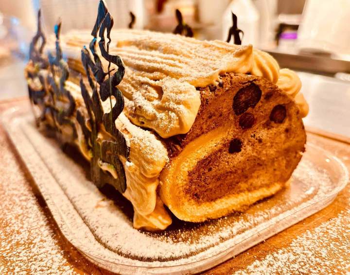Bûche gourmande de la ferme de Nicolas Estrie